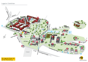 Lageplan und Anfahrt Zwiefalten