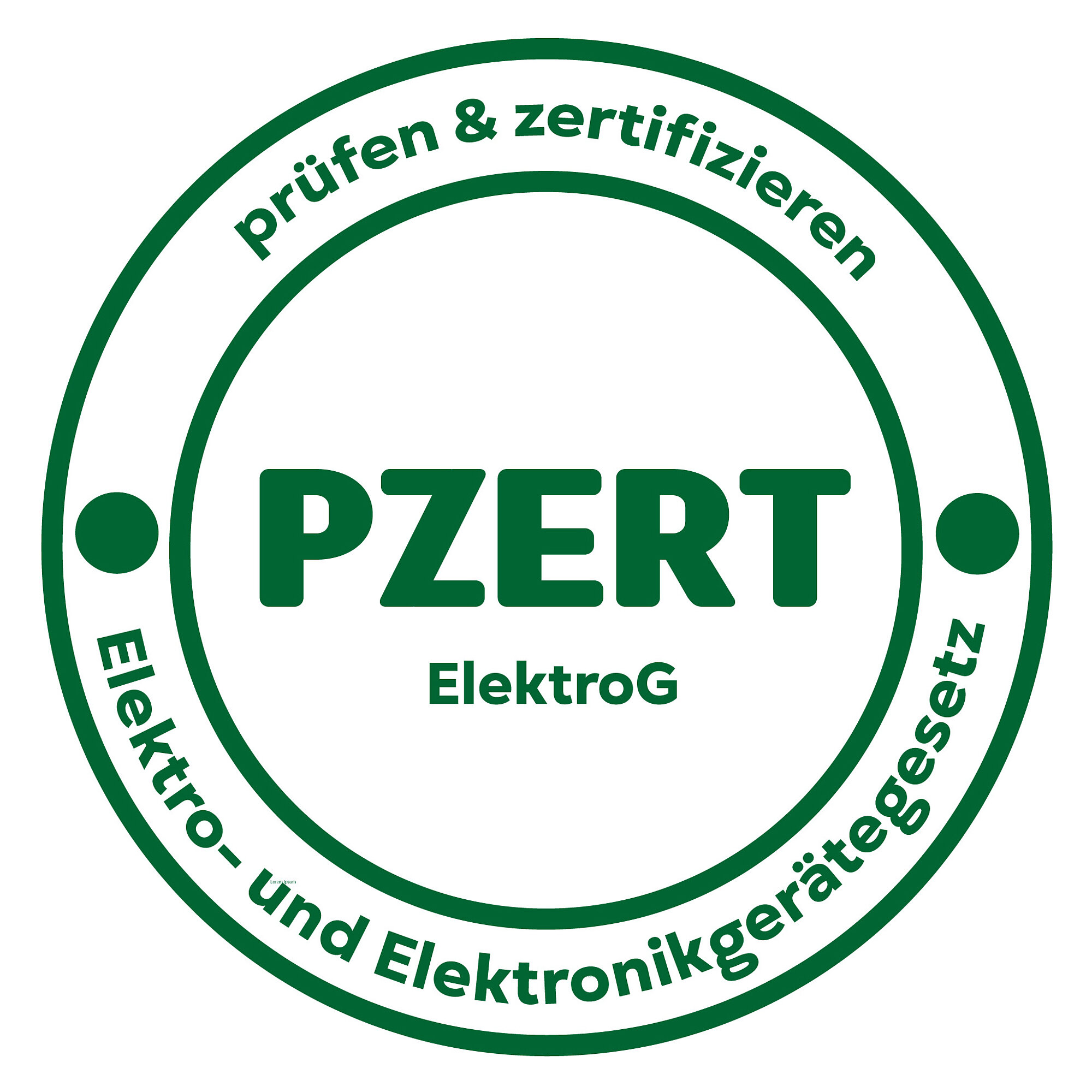 Logo PZERT ElektroG