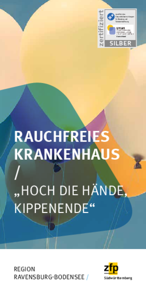 Folder Rauchfreies Krankenhaus Ravensburg-Bodensee