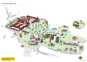 Lageplan und Anfahrt Zwiefalten